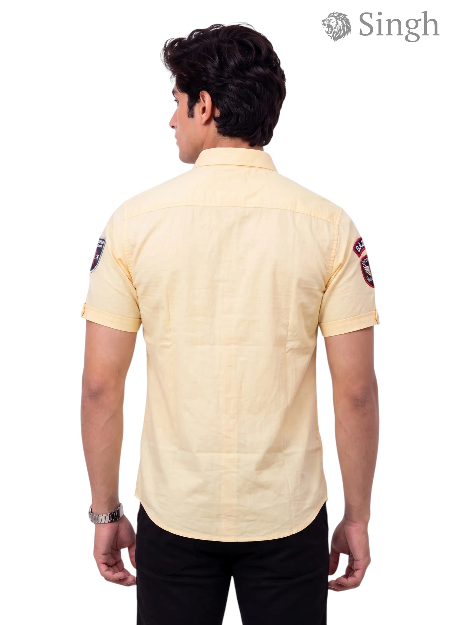 SINGH RAJUTANA SHIRTS (MENS) H-15-116-6 Regal Elegance