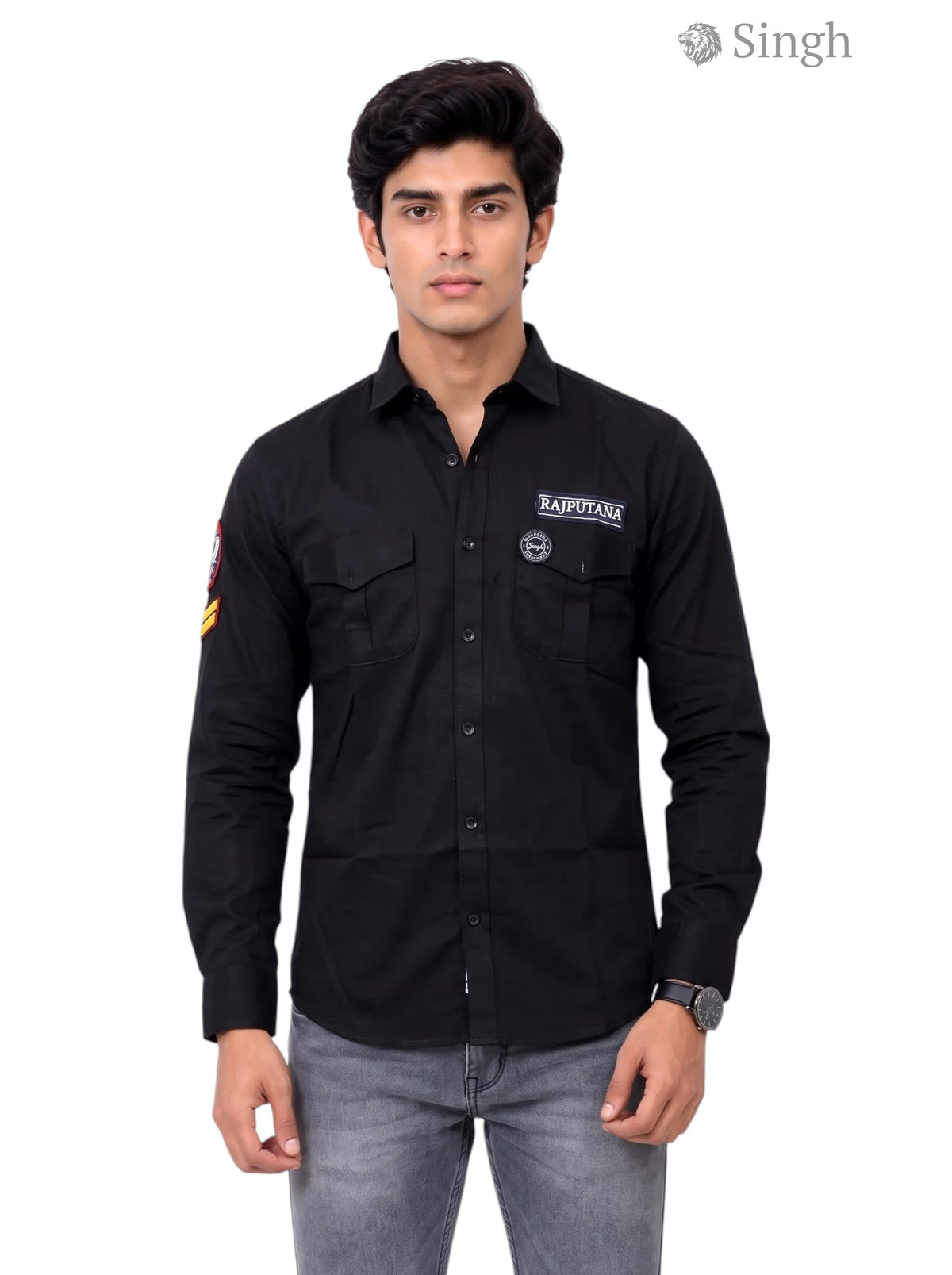 SINGH RAJPUTANA SHIRTS (MENS) F-23  Regal Elegance