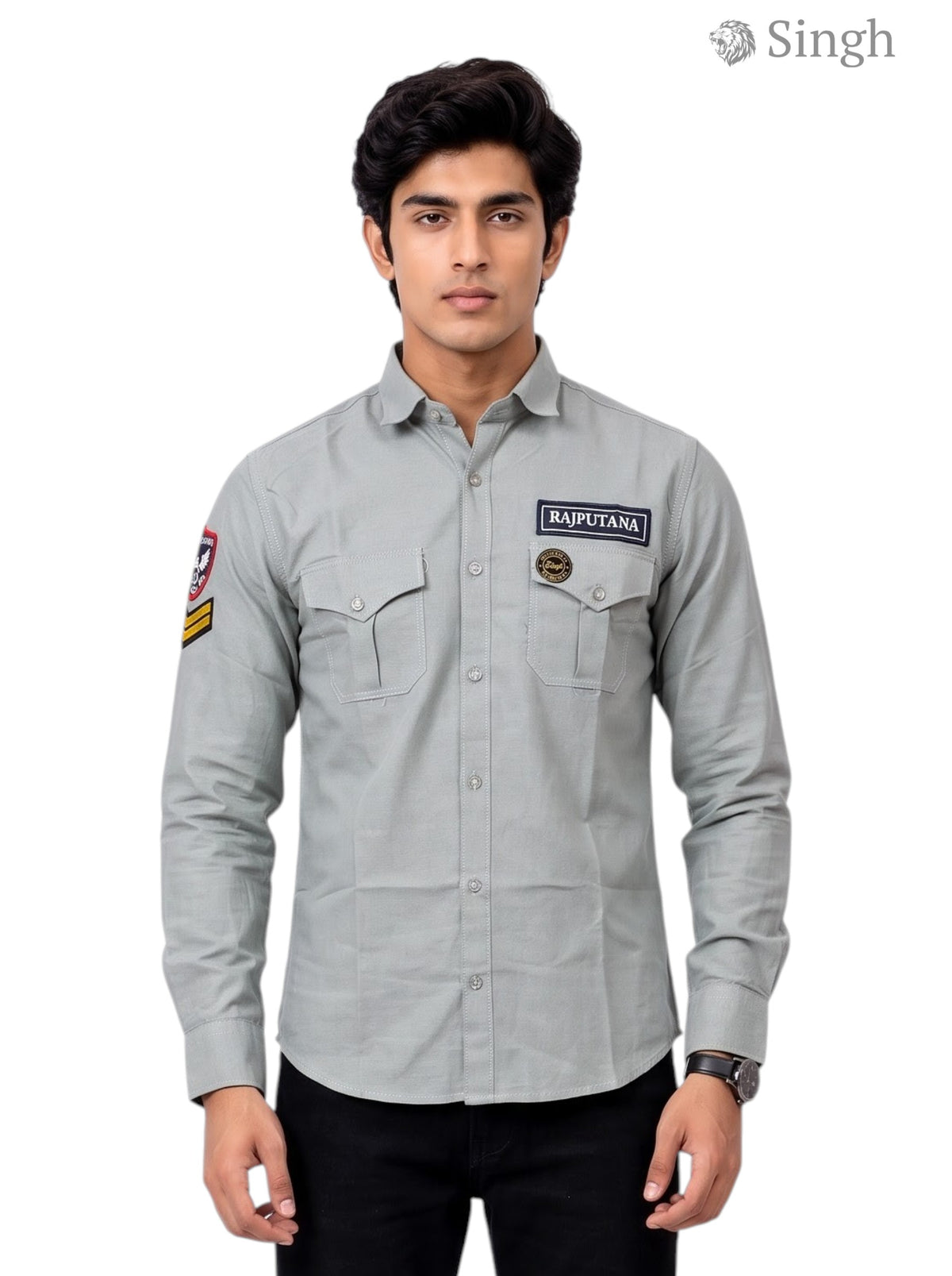 SINGH RAJPUTANA SHIRTS (MENS) F-3  Regal Elegance