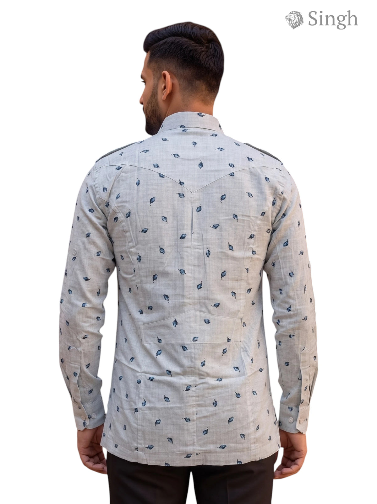 SINGH Luxury Hunting Shirts-1308-66 for Regal Style