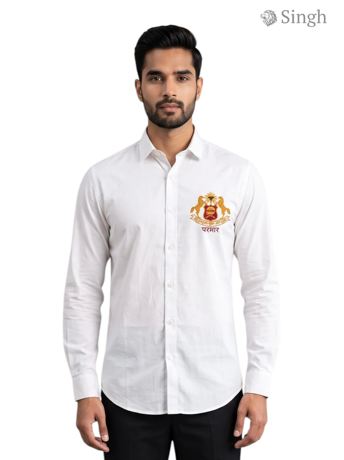 LOGO SHIRT (MENS)-1506-PARMAR-M
