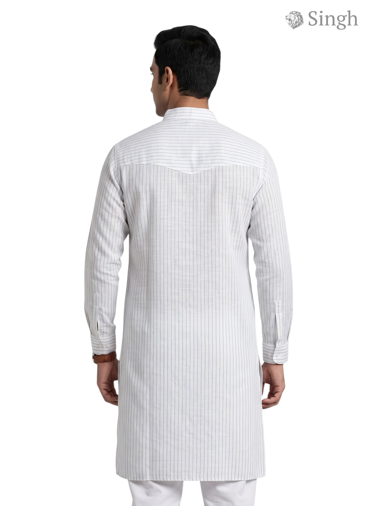 Singh Long Kurta-19-208-2: Premium Royal Ethnic Wear