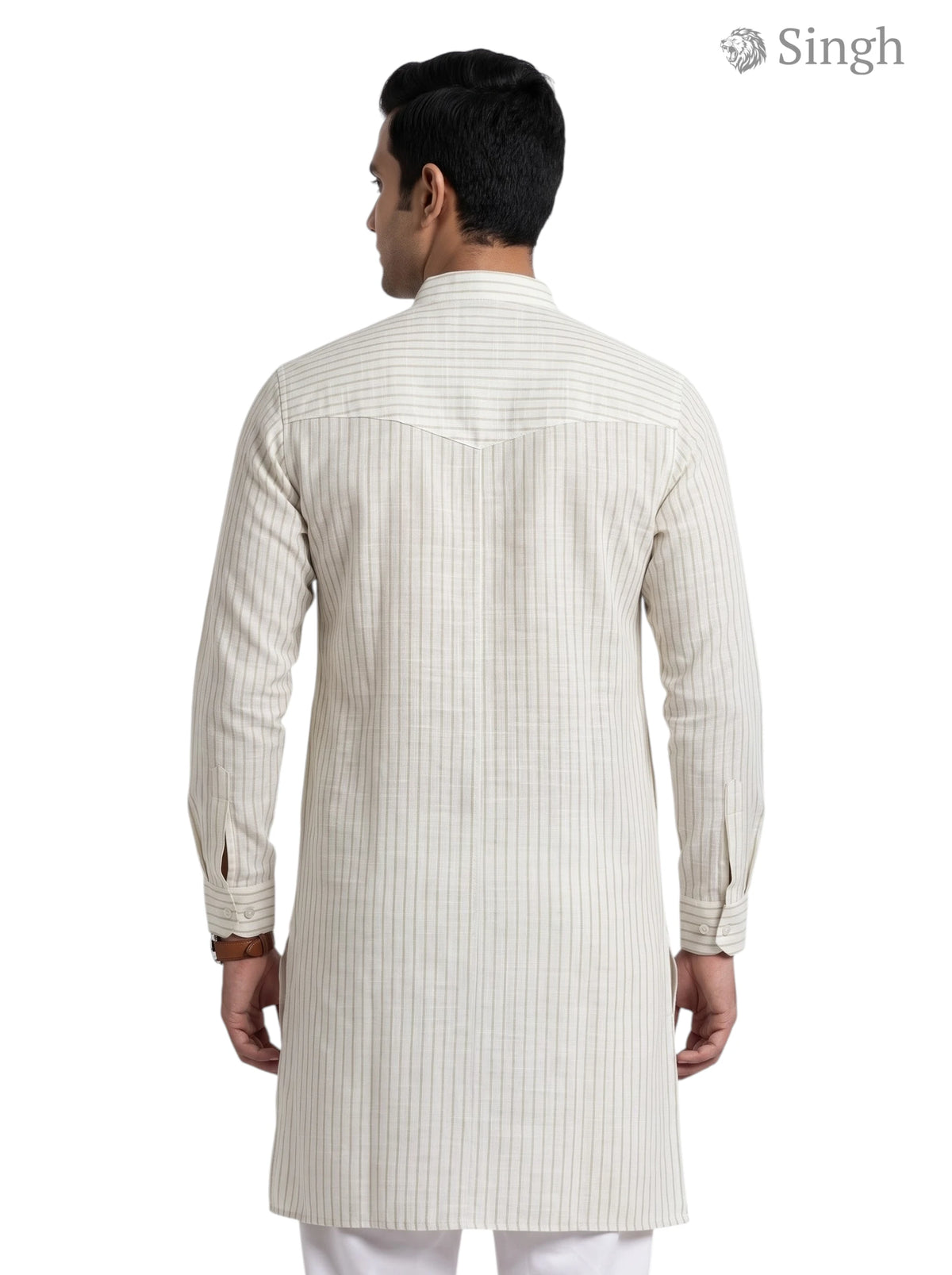 Singh Long Kurta-19-208-2: Premium Royal Ethnic Wear