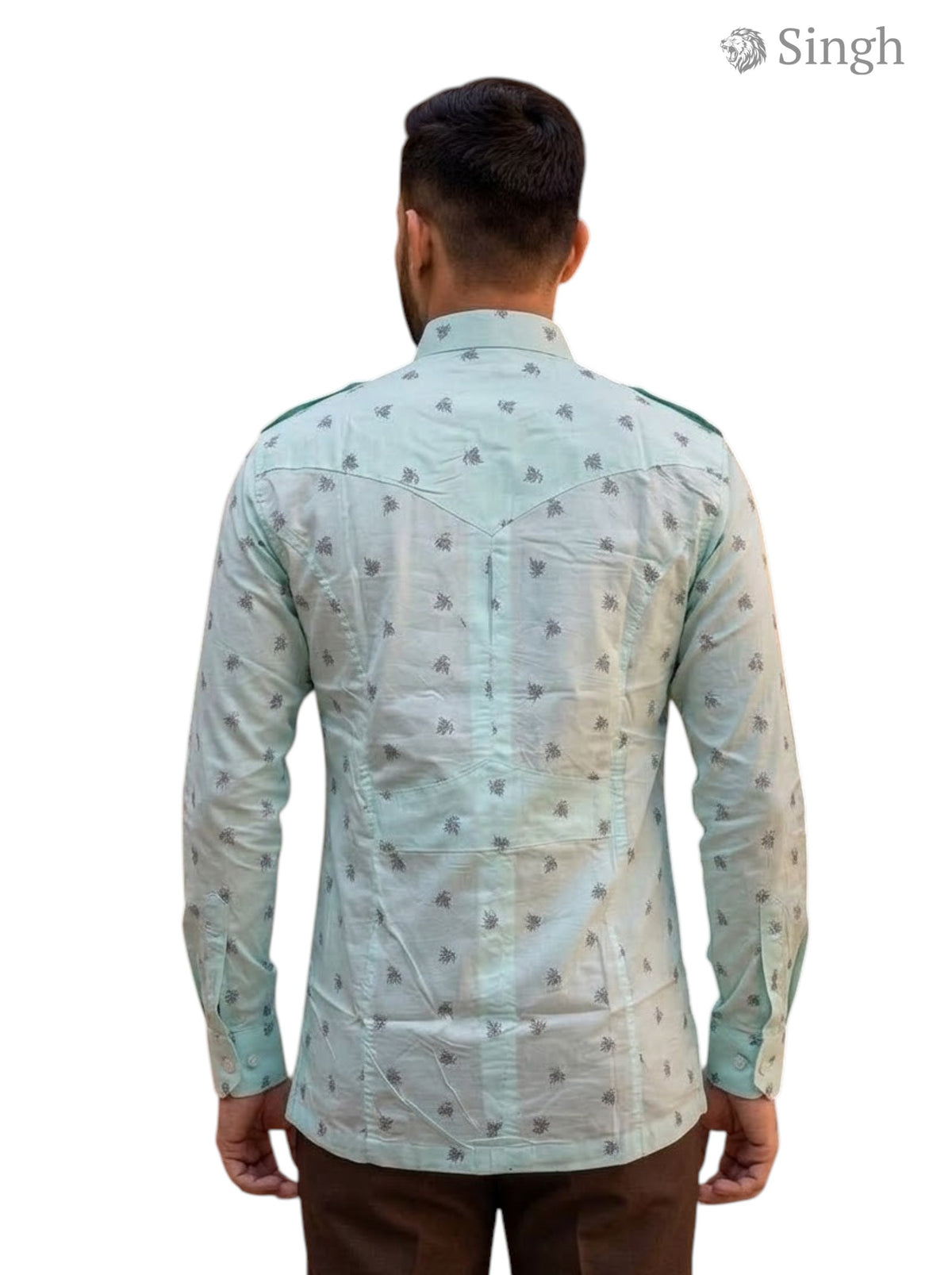SINGH પ્રીમિયમ પુરુષોના શર્ટ્સ (MENS) 2P-1503-1 - રીગલ સ્ટાઇલ