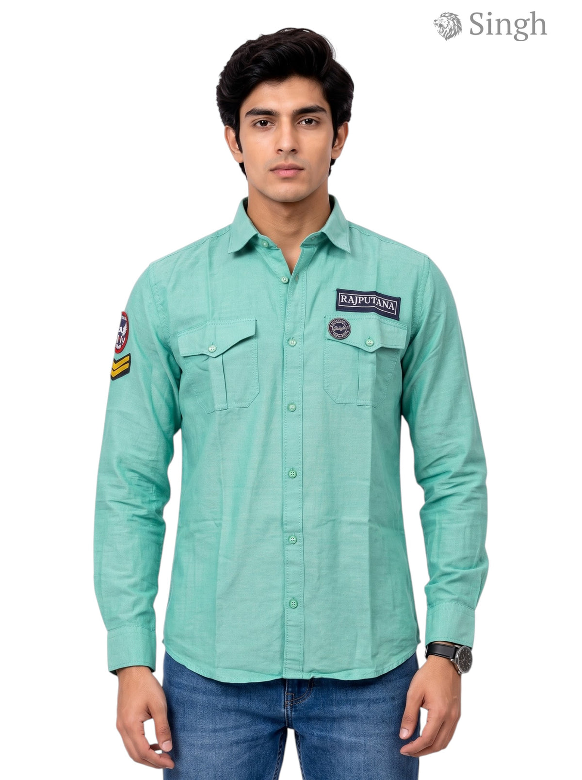 SINGH RAJPUTANA SHIRTS (MENS) F-3  Regal Elegance