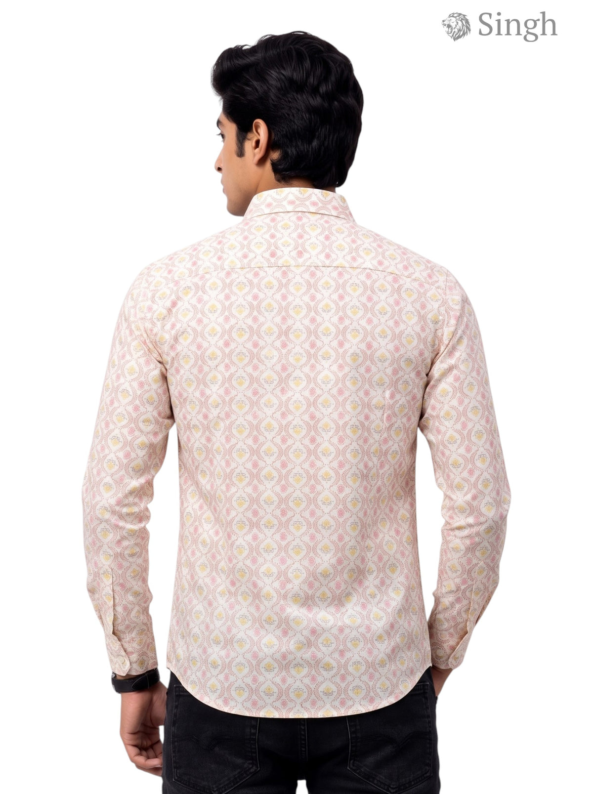SINGH SANGANERI SHIRTS-1001-108 Regal Wedding Attire