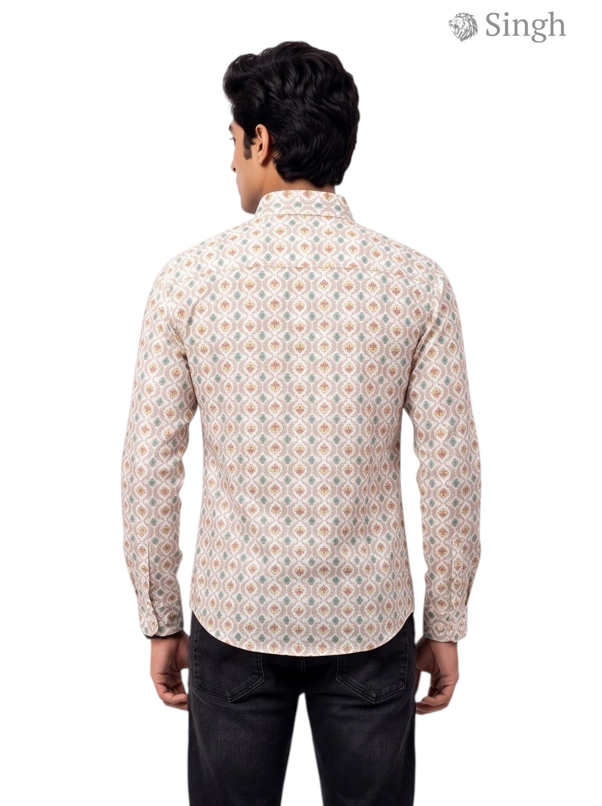 SINGH SANGANERI SHIRTS-1001-111 Regal Wedding Attire