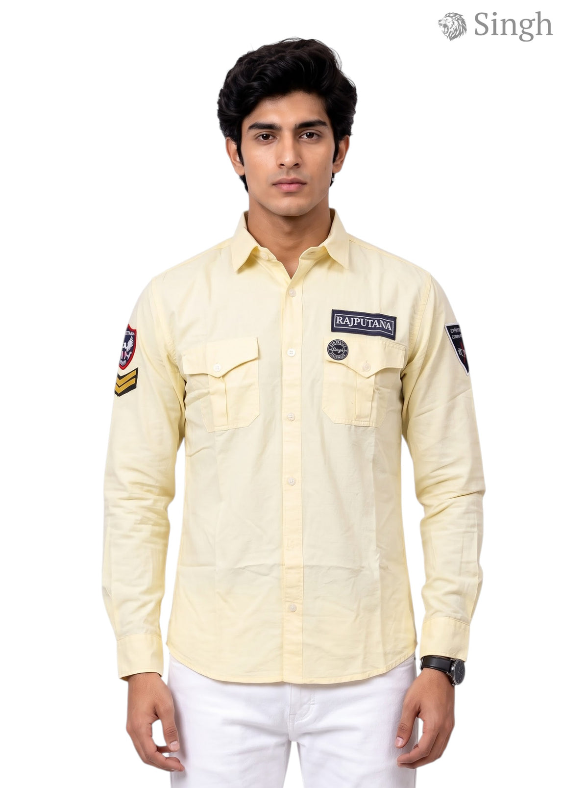 SINGH RAJPUTANA SHIRTS (MENS) F-3  Regal Elegance