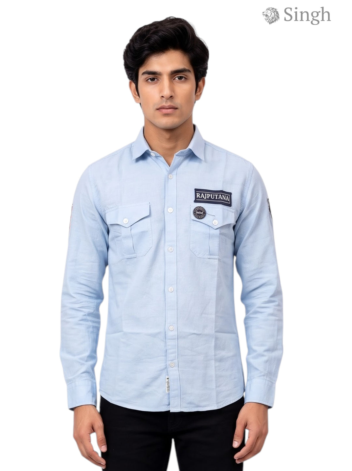 SINGH RAJPUTANA SHIRTS (MENS) F-3  Regal Elegance