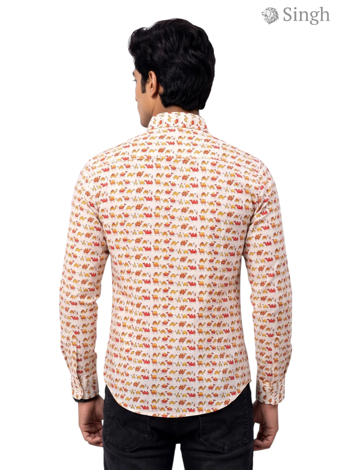 SINGH SANGANERI SHIRTS-1001-107 Regal Wedding Attire
