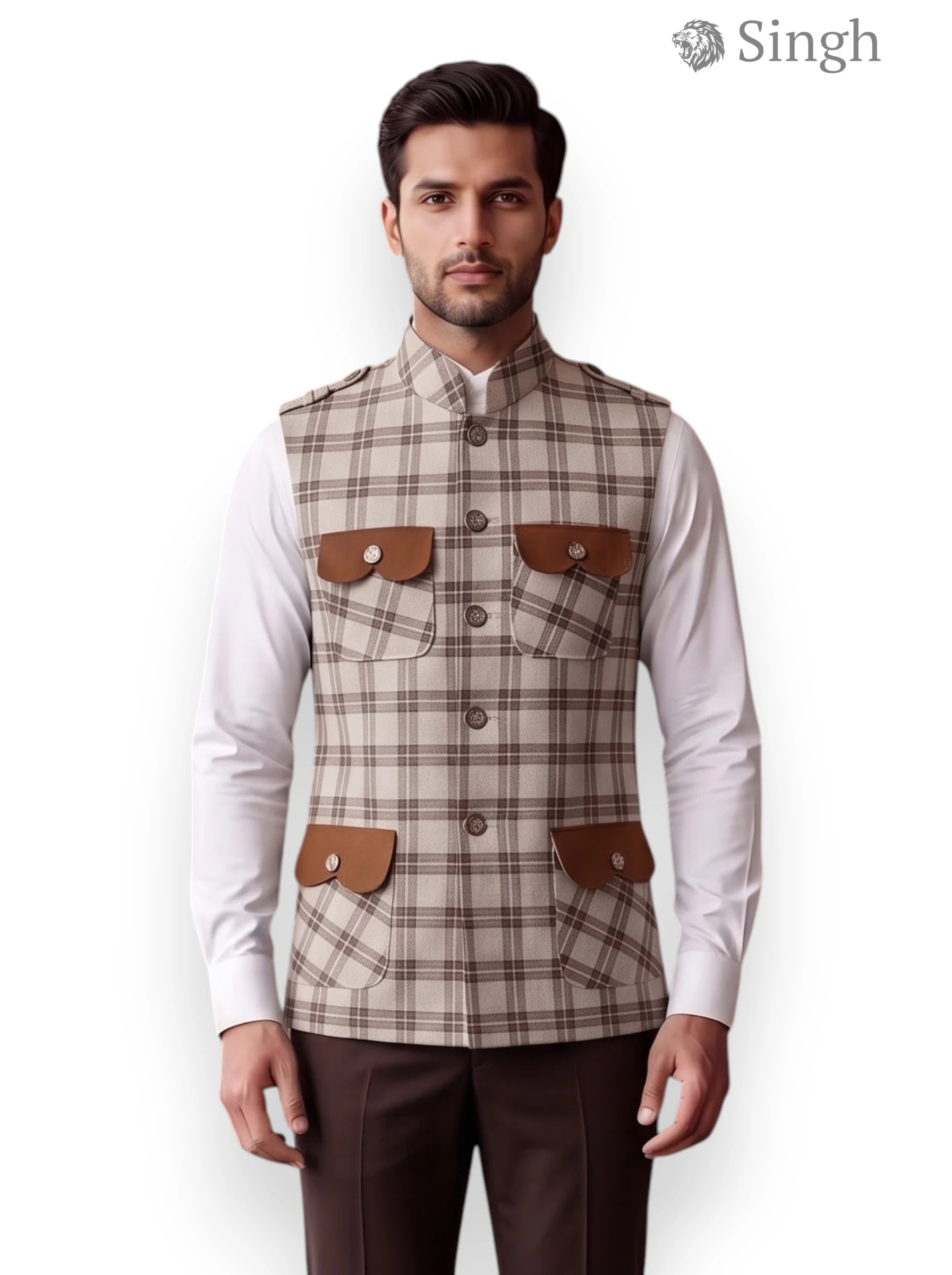 SINGH CT TWEED H KOTI-5059-2 for Regal Weddings