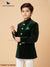 Kids Velvet Jodhpuri Suits 23-5024 by CHOTTE BANNA