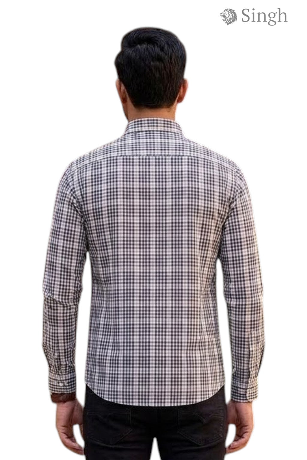 Singh Men's SHIRT(MENS) F-15-113-22-L for Regal Elegance