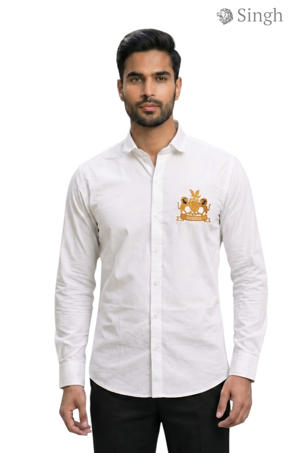 LOGO SHIRT (MENS)-1506-SODHA-L