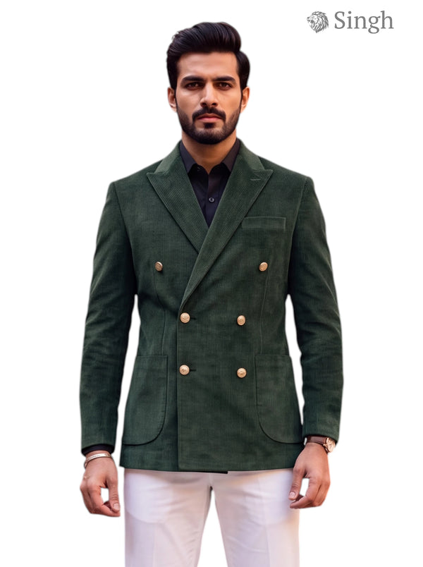 DOUBLE BREASTED BLAZER(MEN'S)