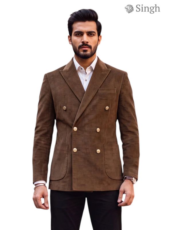 DOUBLE BREASTED BLAZER(MEN'S)