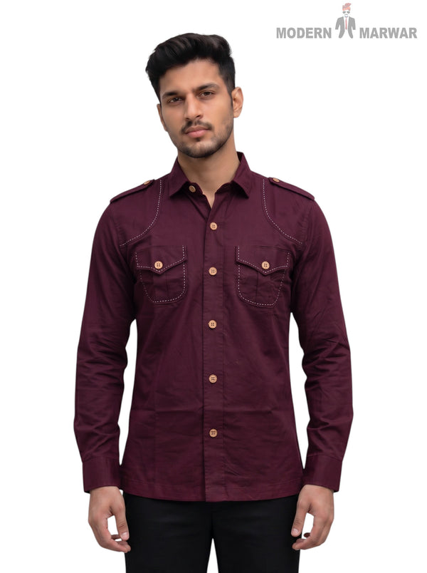SINGH Premium Hunting Shirts (Mens) - Royal Style 1304-13