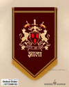 Jhala Logo – Royal Flag for Wedding & Home Decoration