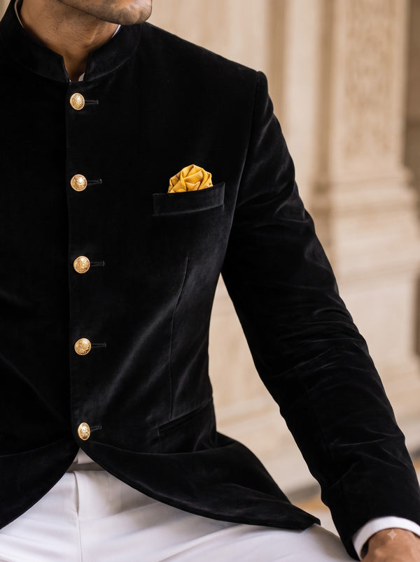 HARD VELVET JODHPURI SUIT 1234