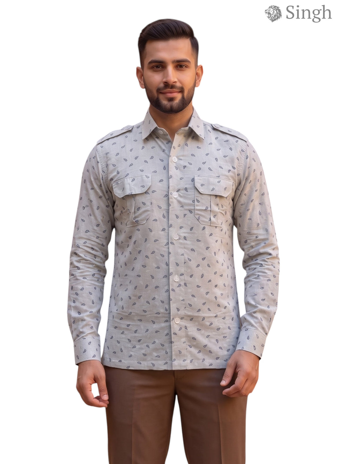 SINGH Hunting Shirts-1308-38 Premium Royal Elegance