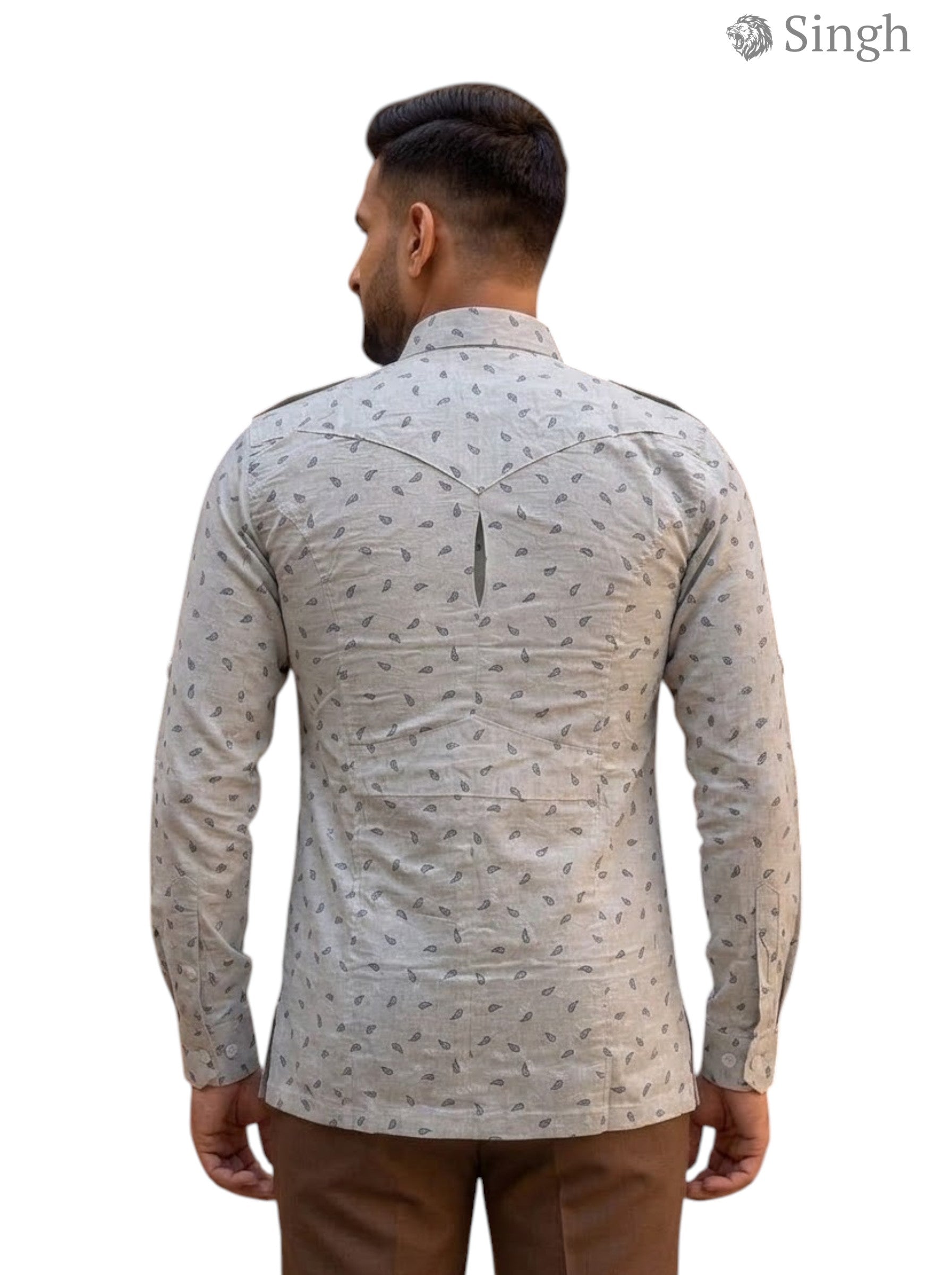SINGH Hunting Shirts-1308-38 Premium Royal Elegance