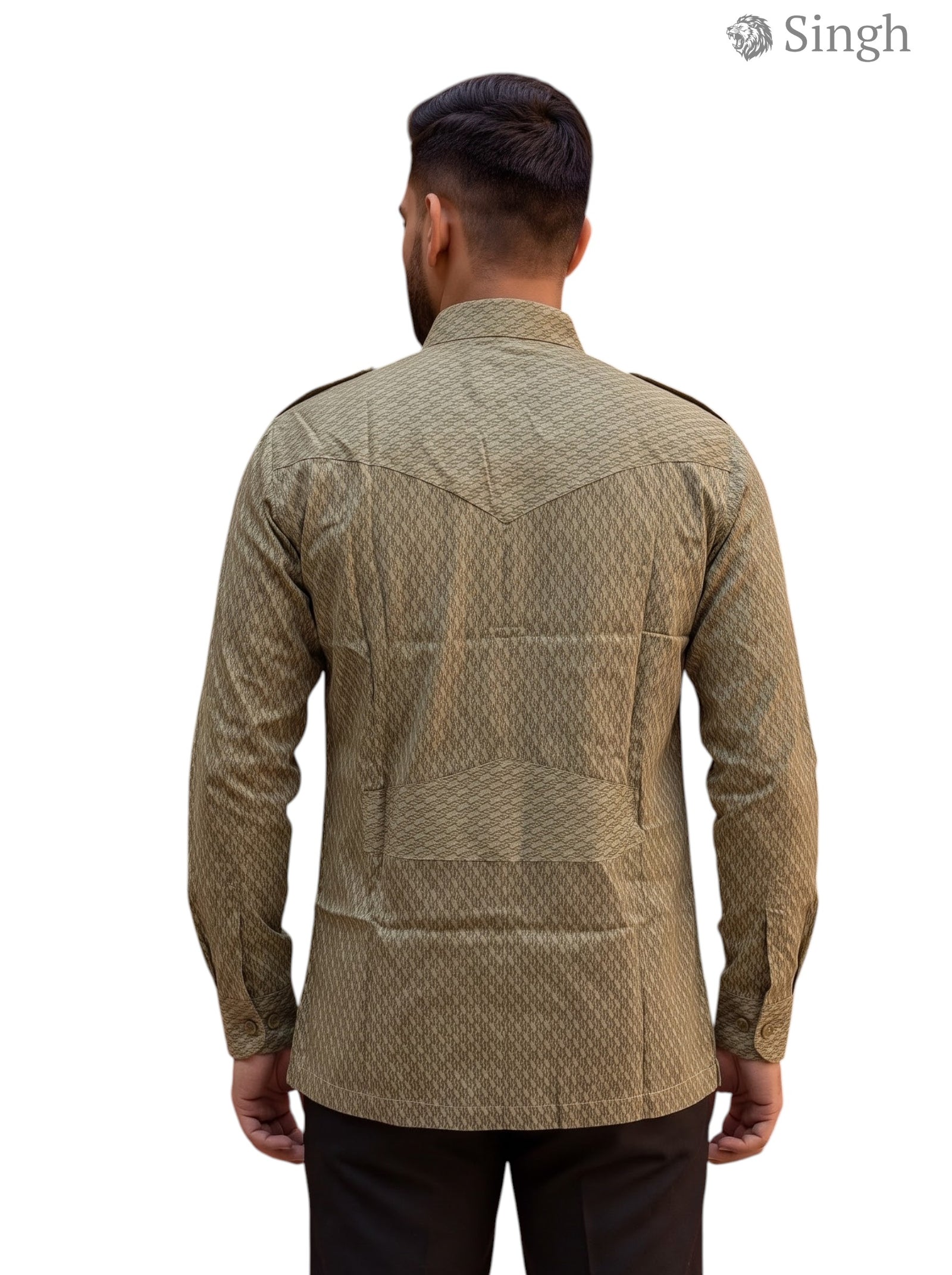 SINGH Hunting Shirts-1308-34 Luxury Royal Ethnic Wear