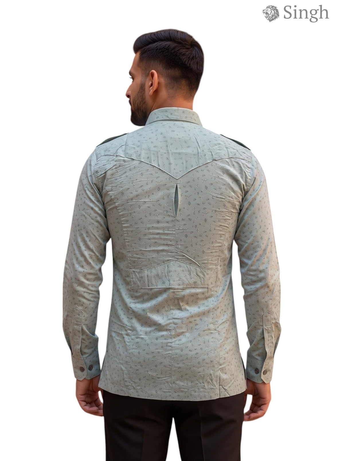 SINGH Hunting Shirts-1308-43 Luxury Royal Ethnic Wear