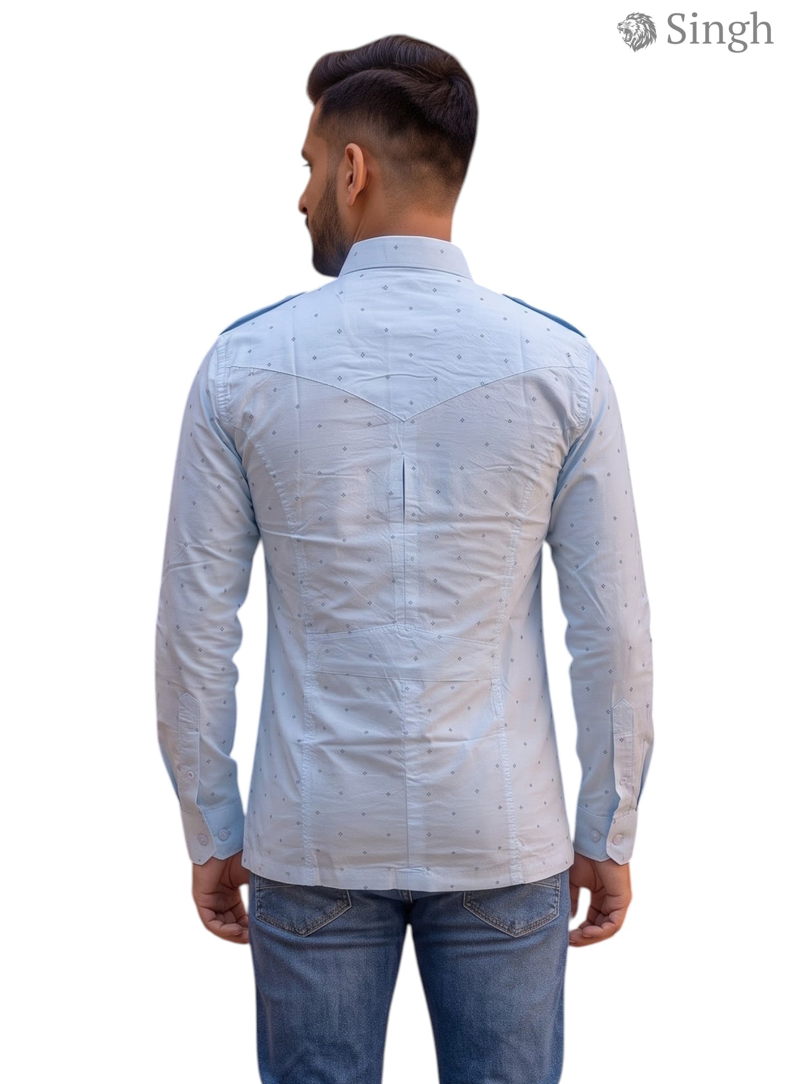 SINGH Hunting Shirts-1308-57 Luxury Royal Ethnic Wear