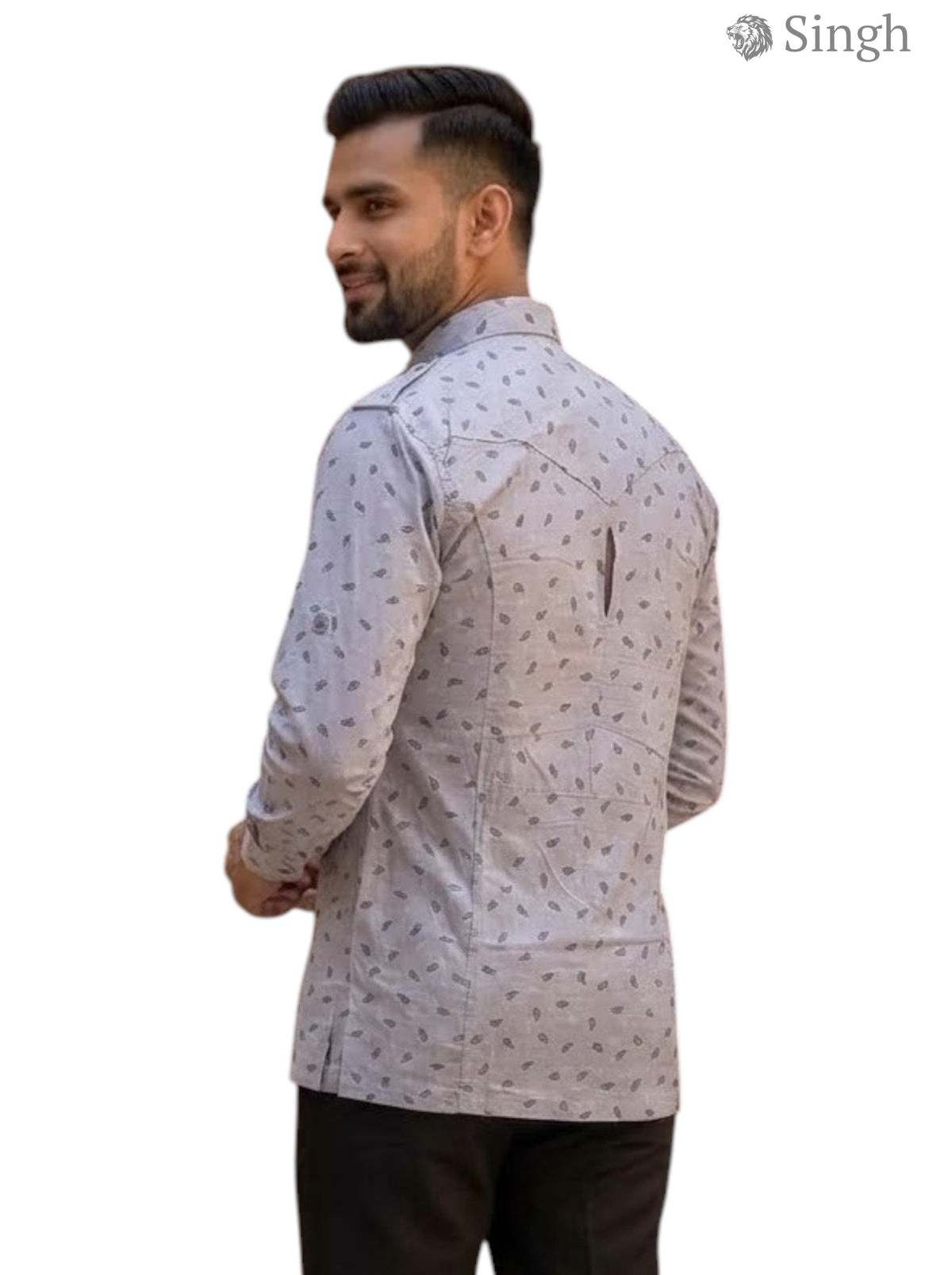 SINGH Luxury Hunting Shirts-1308-51 for Regal Style