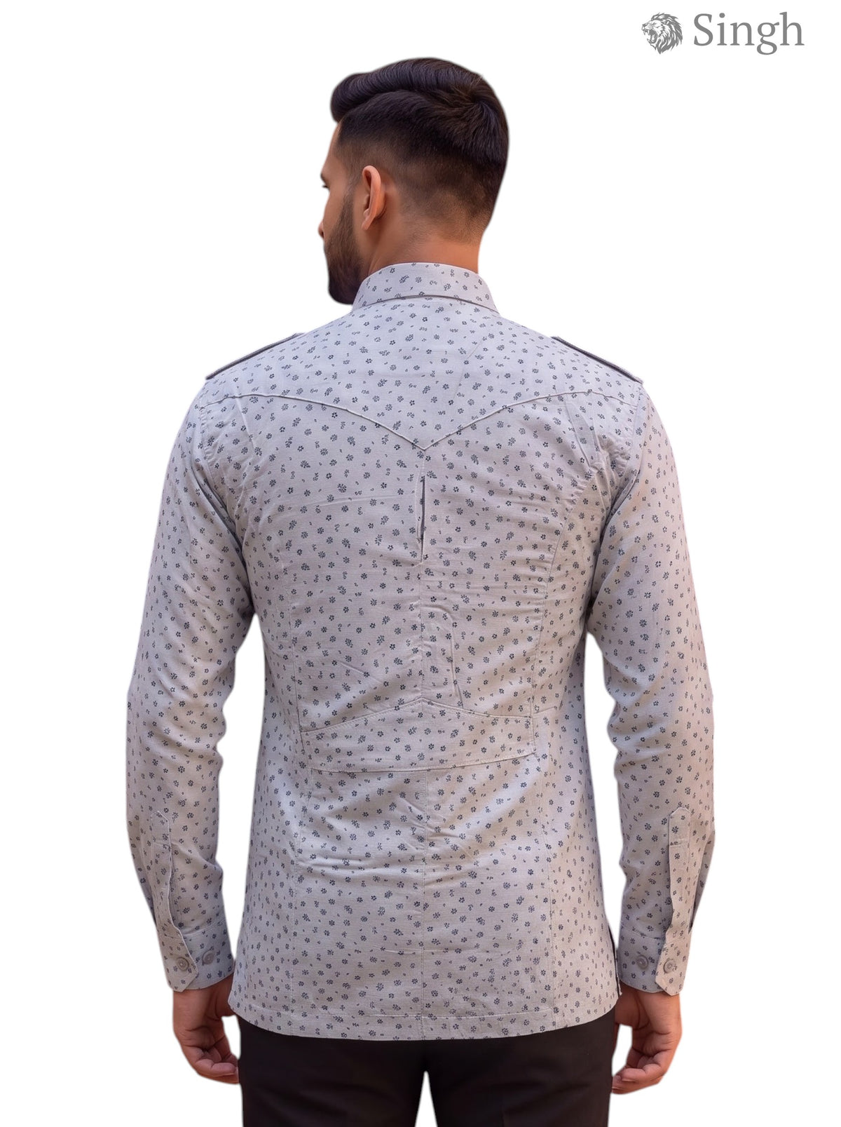 SINGH Hunting Shirts-1308-32 Luxury Ethnic Wear