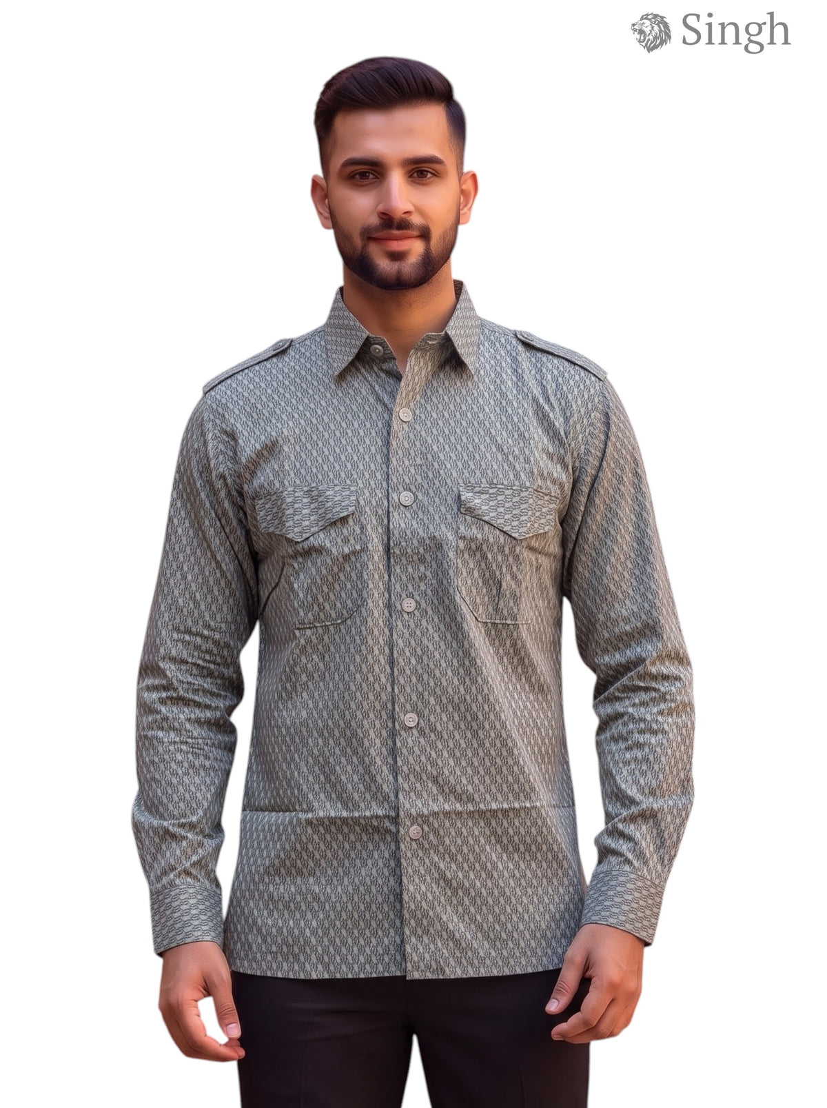 SINGH Hunting Shirts-1308-33 Luxury Ethnic Wear