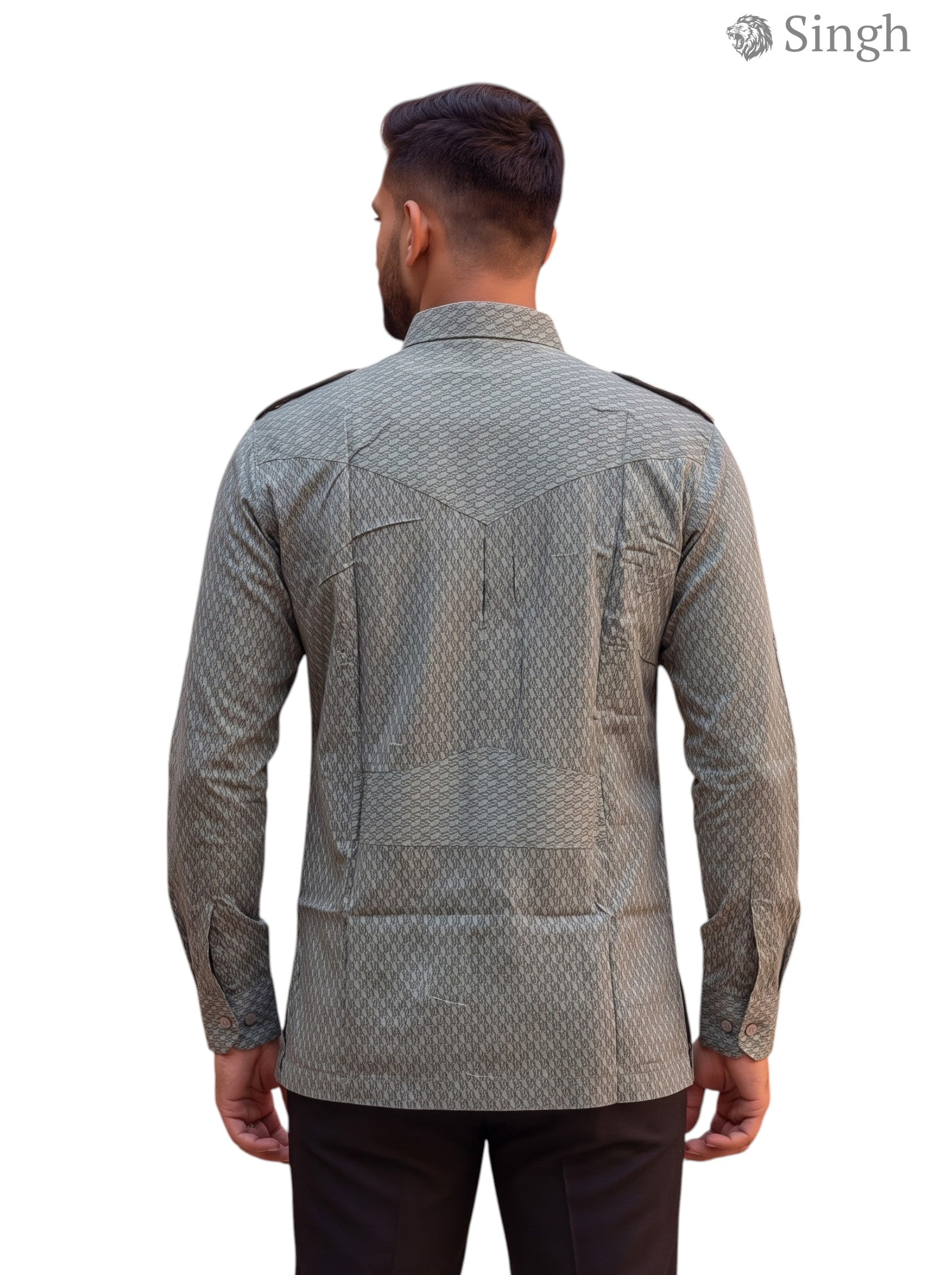 SINGH Hunting Shirts-1308-33 Luxury Ethnic Wear