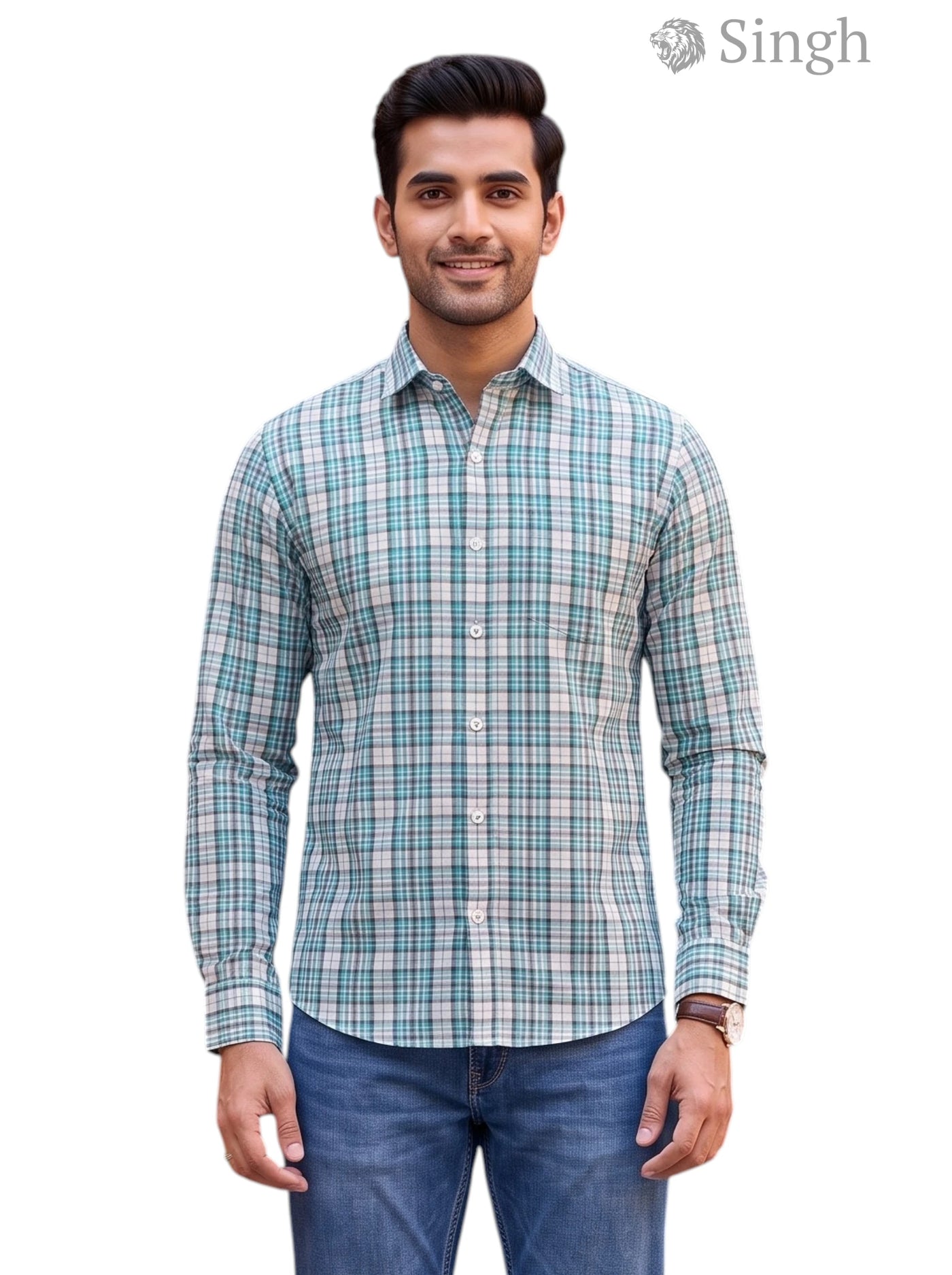 SINGH SHIRT(MENS)F-15-113-8