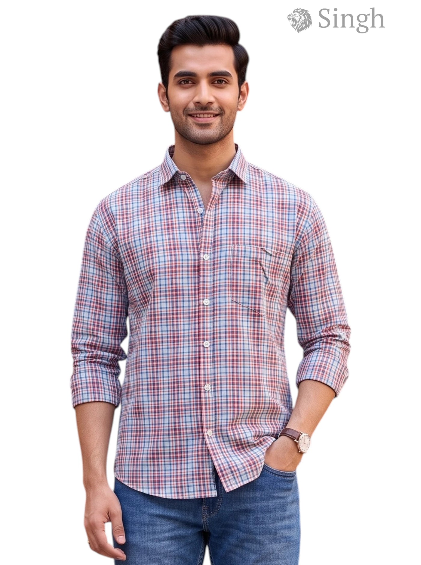 SINGH SHIRT(MENS)F-15-113-9