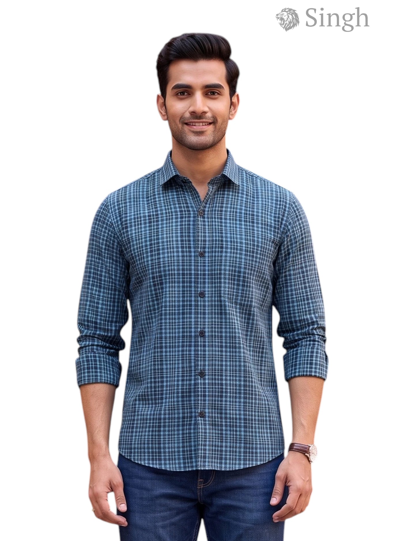 SINGH SHIRT(MENS)F-15-113-3