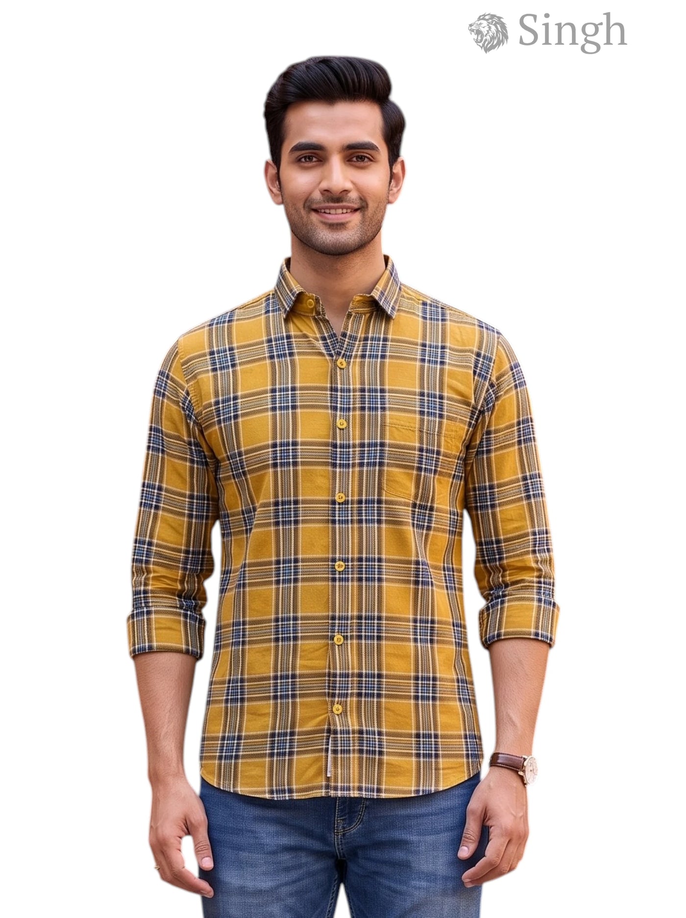SINGH SHIRT(MENS)F-15-113-17