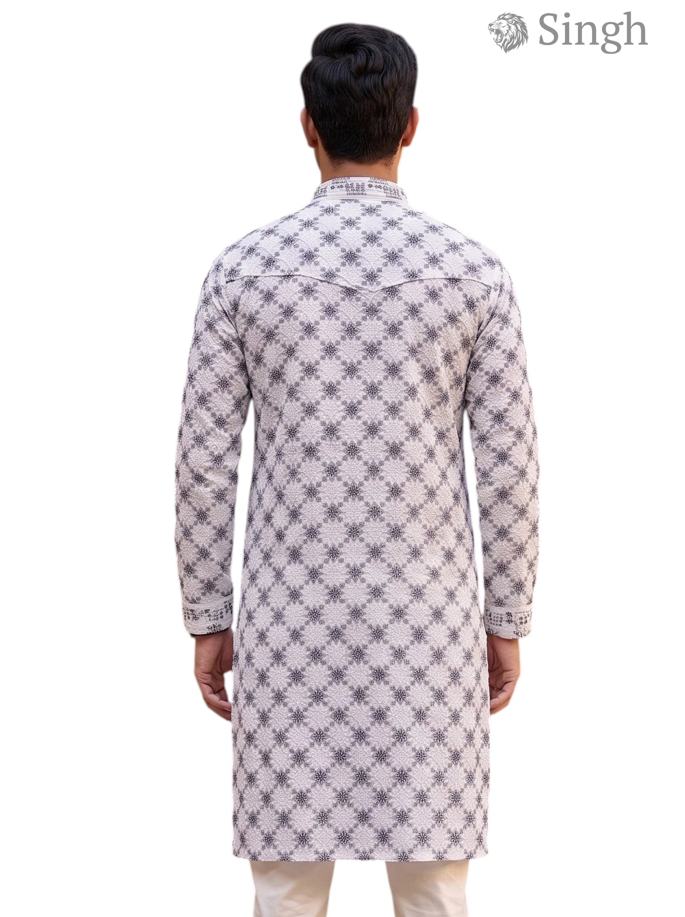 Singh Long Kurta-19-202-4 Men's Kurta for Royal Occasions