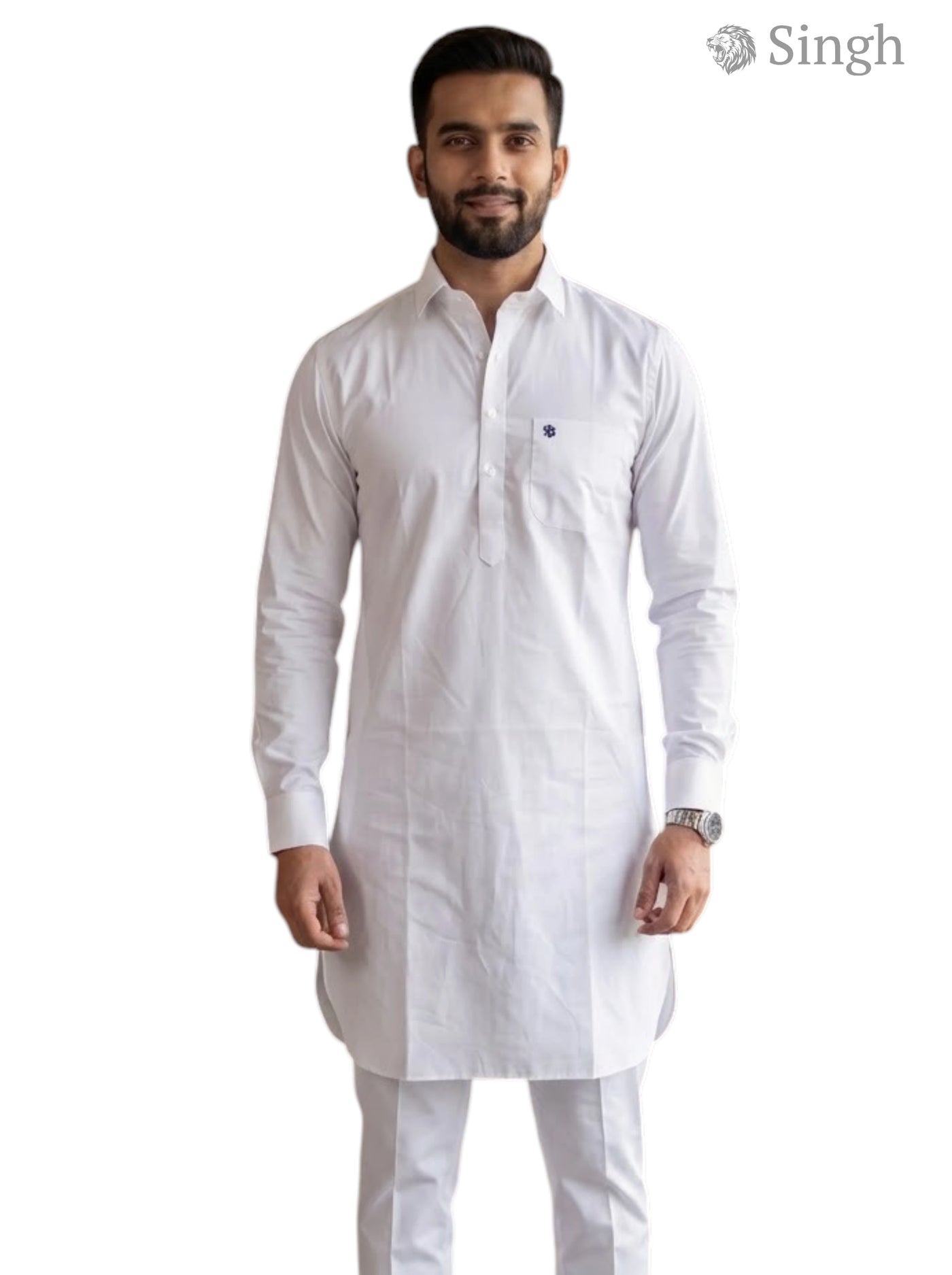 Singh PK FULL Men's Kurta - Regal Wedding Elegance