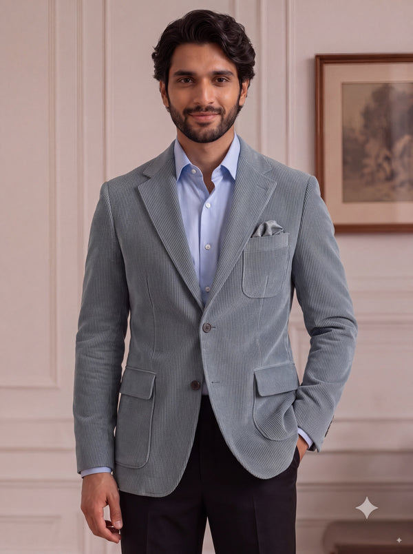 Two Botton Coat in Codrise