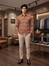 Singh Mens Sanganeri Shirts F-15-114-14