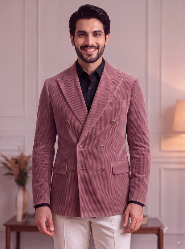 DOUBLE BREASTED BLAZER(MEN'S)