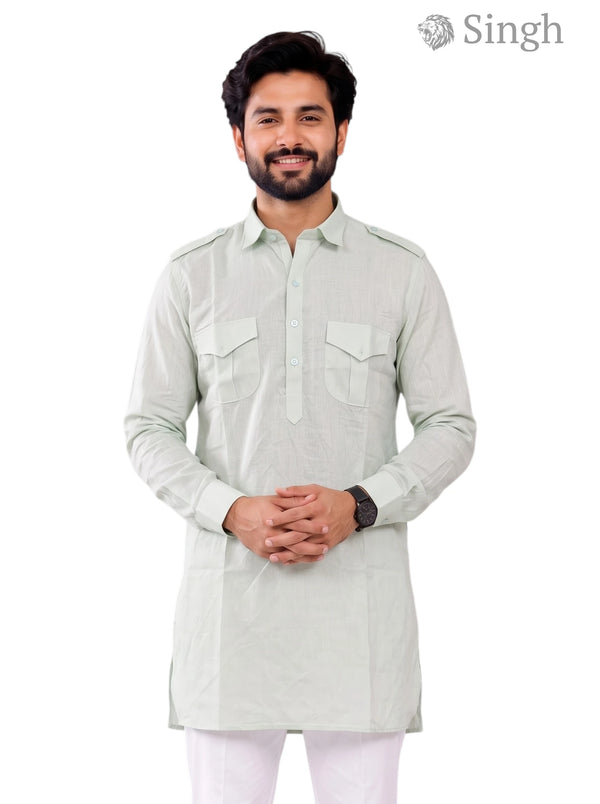 Singh JK FULL-10-102-3 Men's Kurta for Royal Occasions