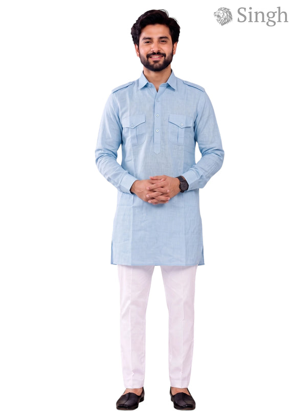 Singh JK FULL-10-102-3 Men's Kurta for Royal Occasions