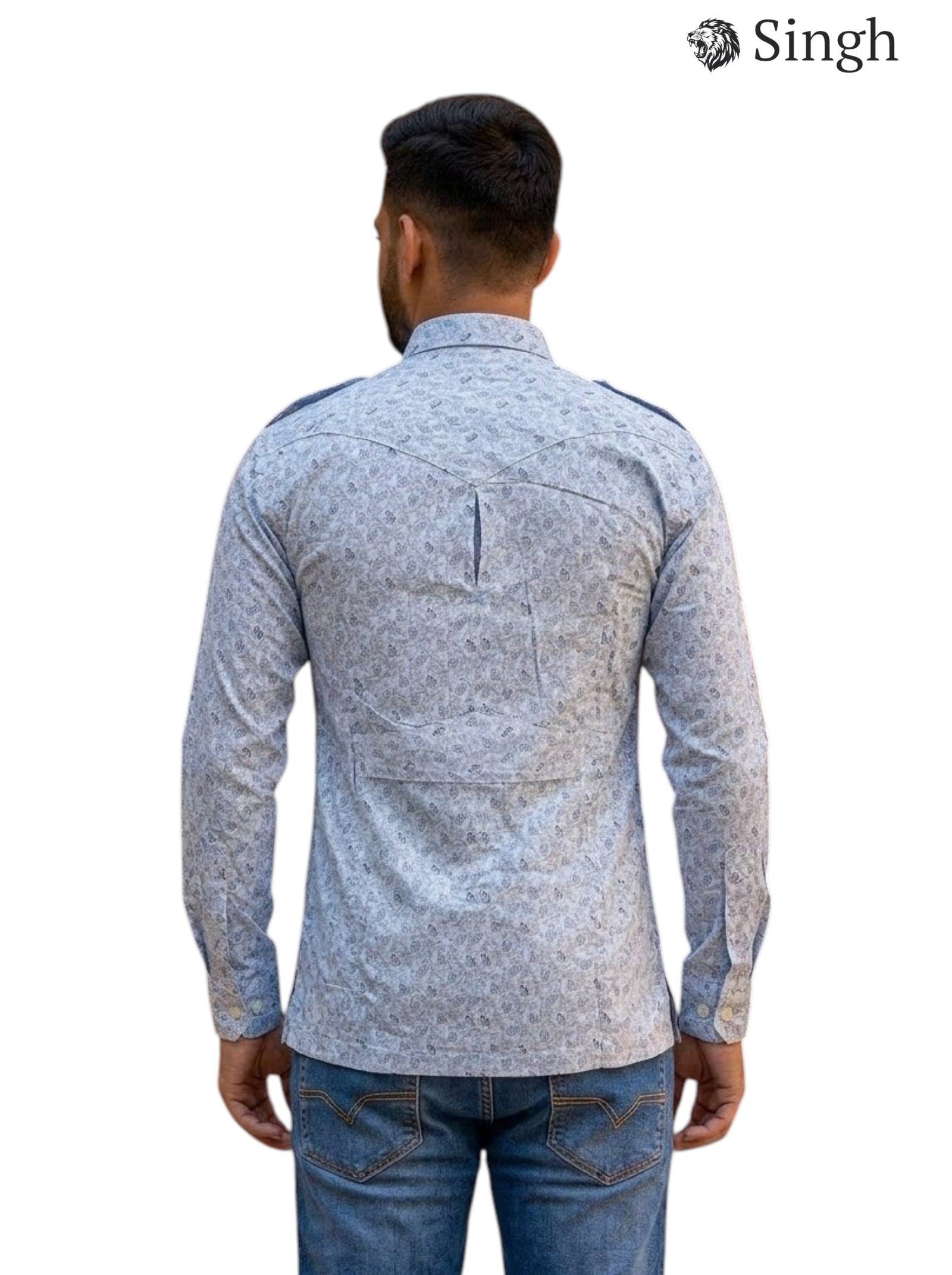 SINGH Hunting Shirts-1308-47 Luxury Royal Ethnic Wear