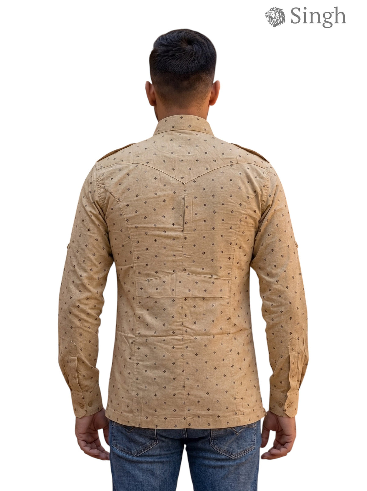 SINGH Hunting Shirts-1308-45 Luxury Royal Ethnic Wear