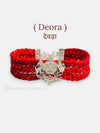 Deora Logo Moli Bracelet in Red for Men