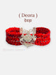 Deora Logo Moli Bracelet in Red for Men