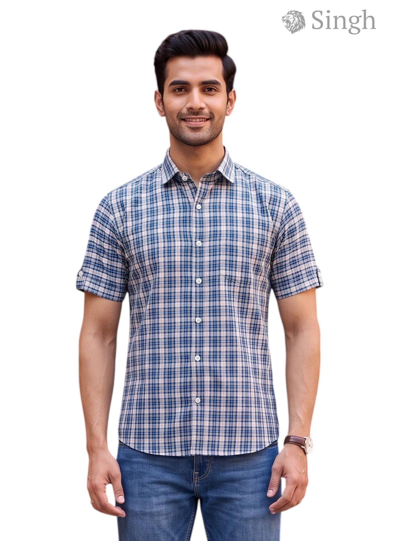 SINGH SHIRT(MENS)-H-15-112-4