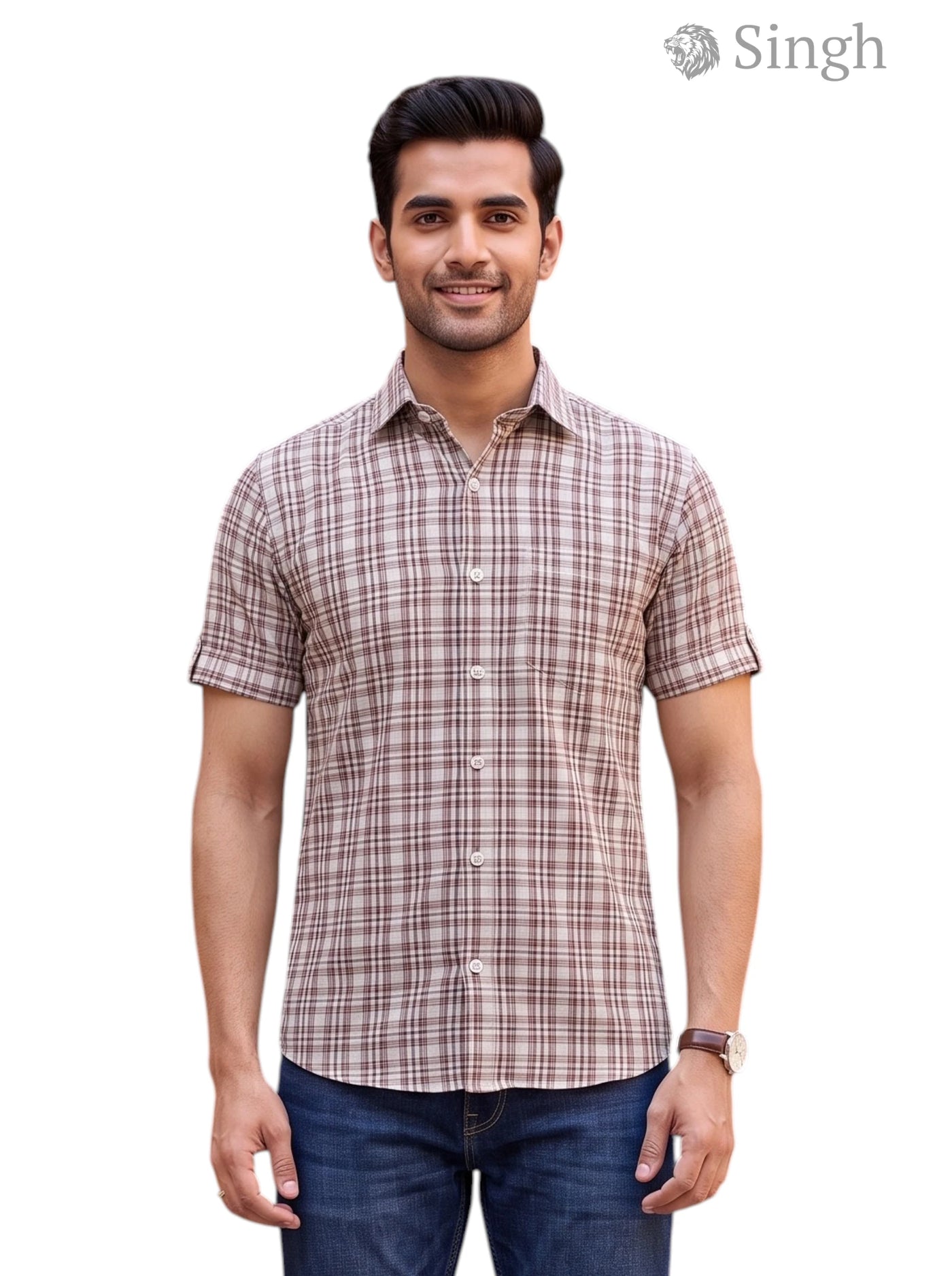 SINGH SHIRT(MENS)-H-15-112-1