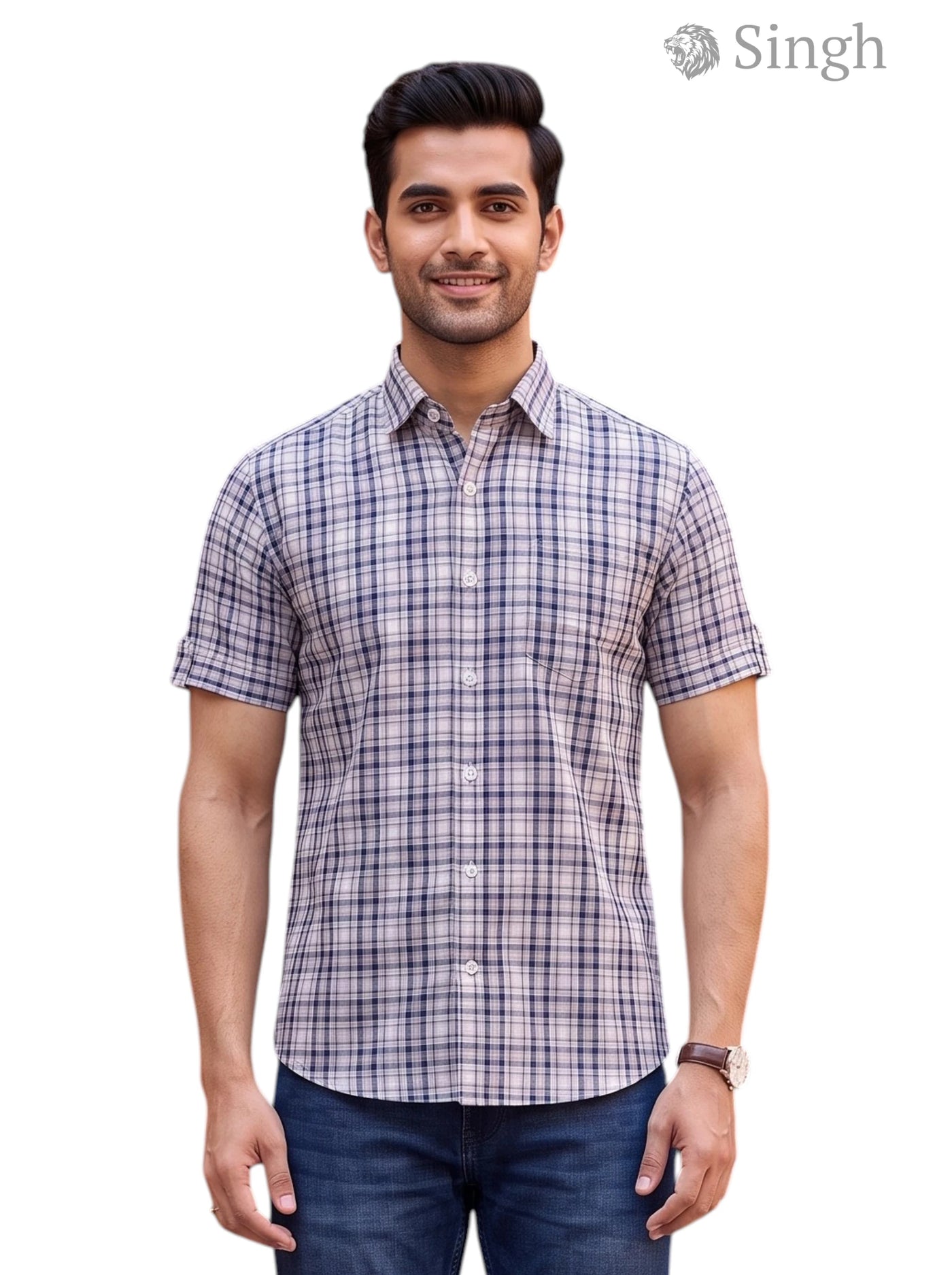 SINGH SHIRT(MENS)-H-15-112-3